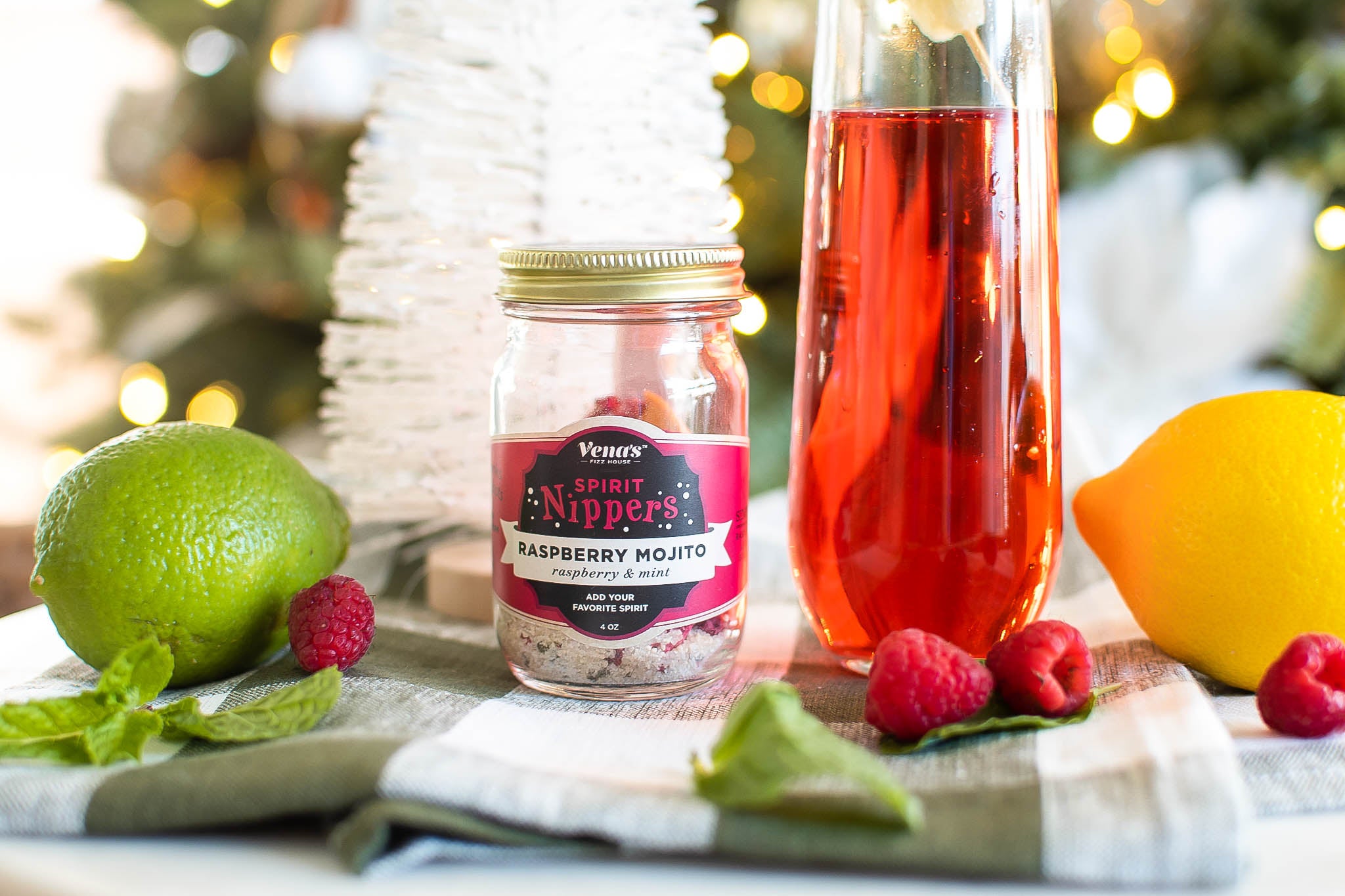 Raspberry Mojito Spirit Mixer – A Blissful Nest