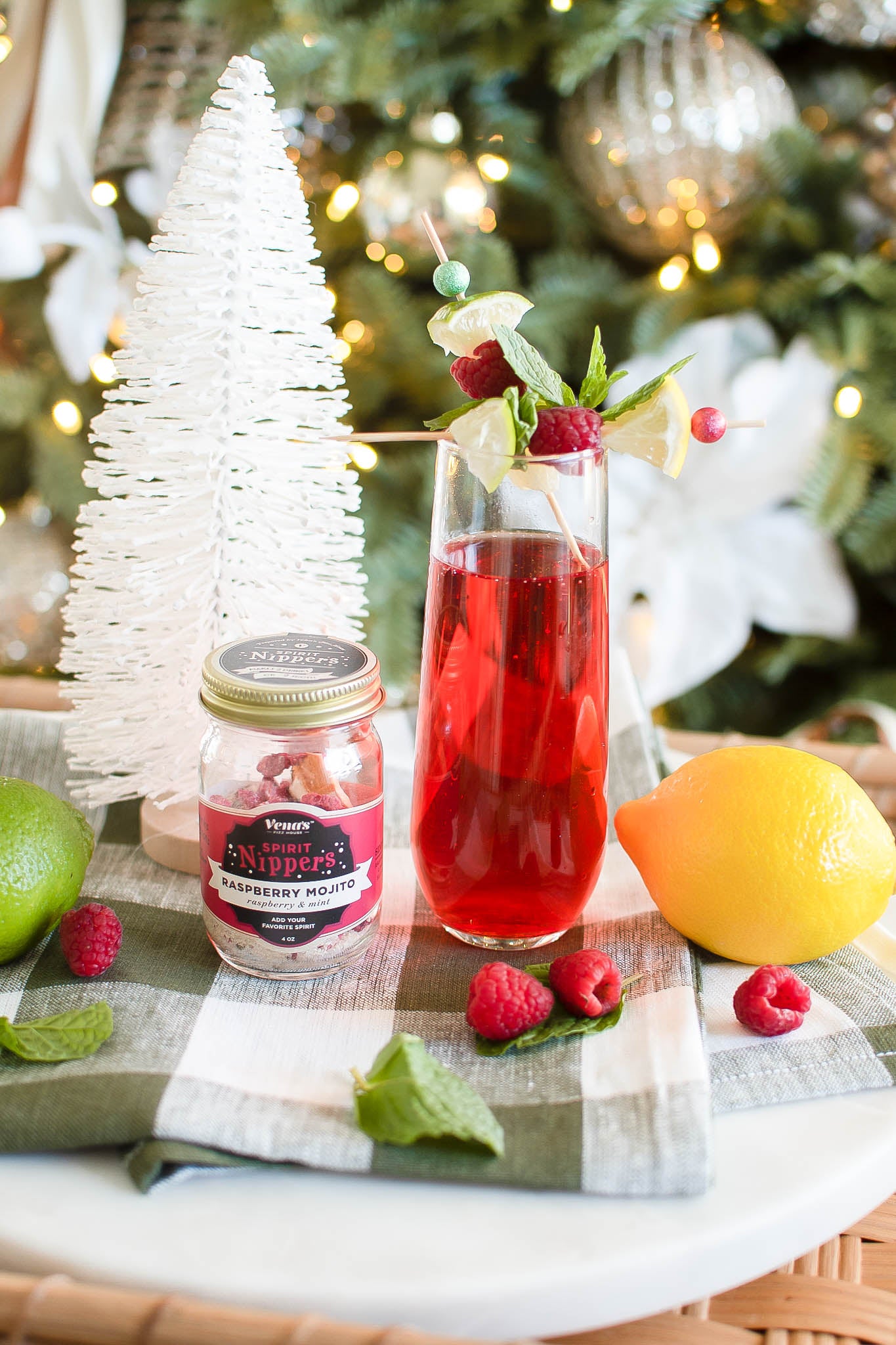 Raspberry Mojito Spirit Mixer – A Blissful Nest